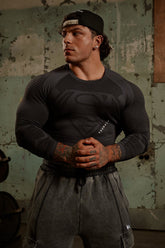8066 - Superman Compression Longsleeves