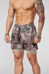 1047 - Camo Compression Shorts