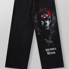 YONGLA collaborates with THE BOYS men's sports pants for runners to exercise, fitness, running, training, and casual pants