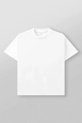 YoungLA Heavyweight Oversized Tee – Clean White Minimal Chest Logo