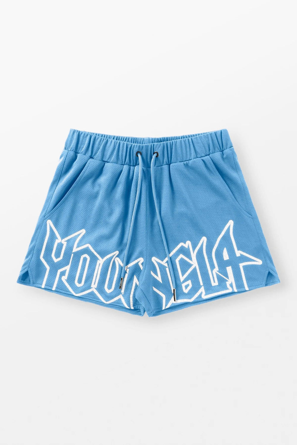 YOUNG LA Summer New Sports and Fitness Shorts Mesh Quick drying Breathable Basketball Training Shorts Casual Beach Shorts