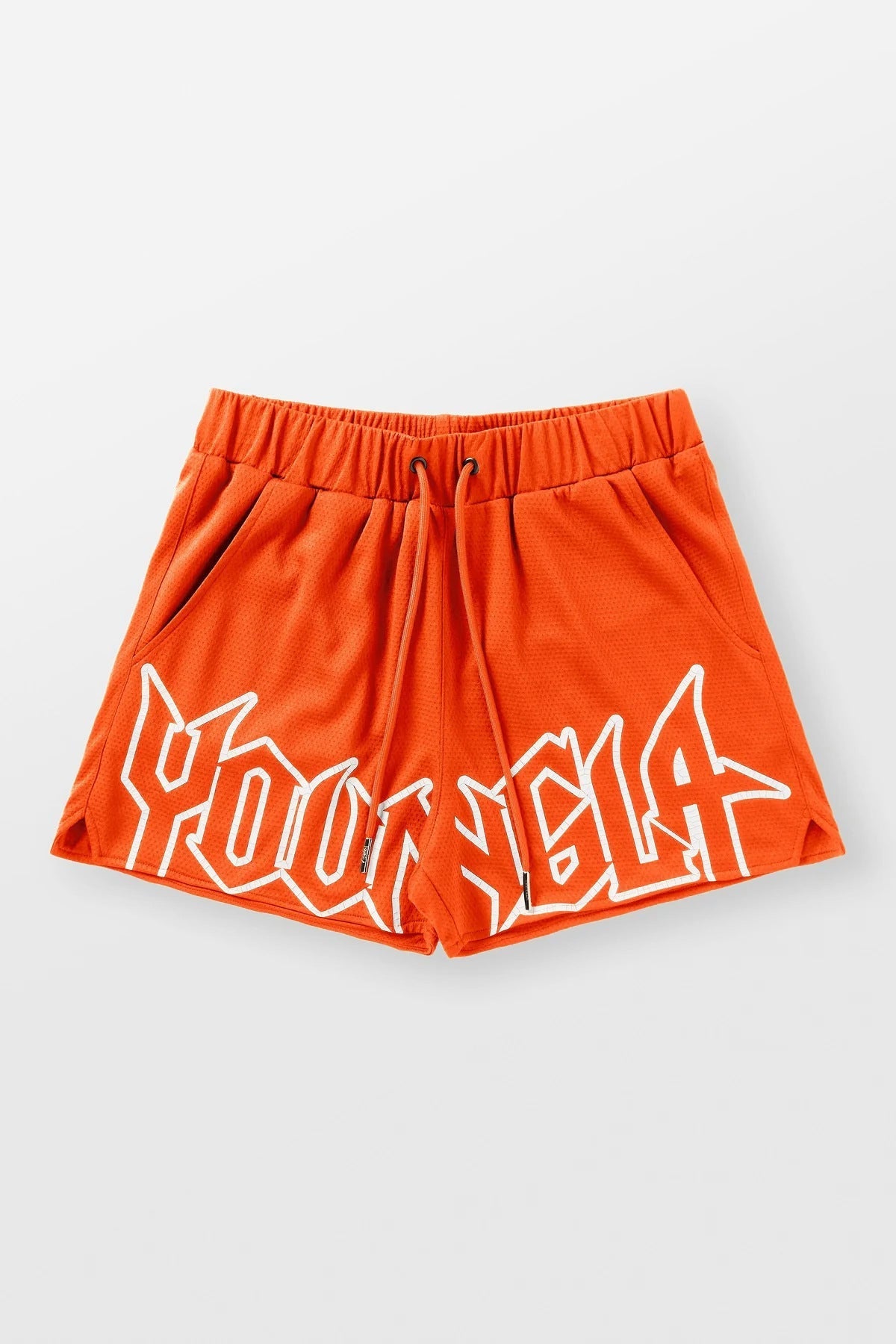 YOUNG LA Summer New Sports and Fitness Shorts Mesh Quick drying Breathable Basketball Training Shorts Casual Beach Shorts