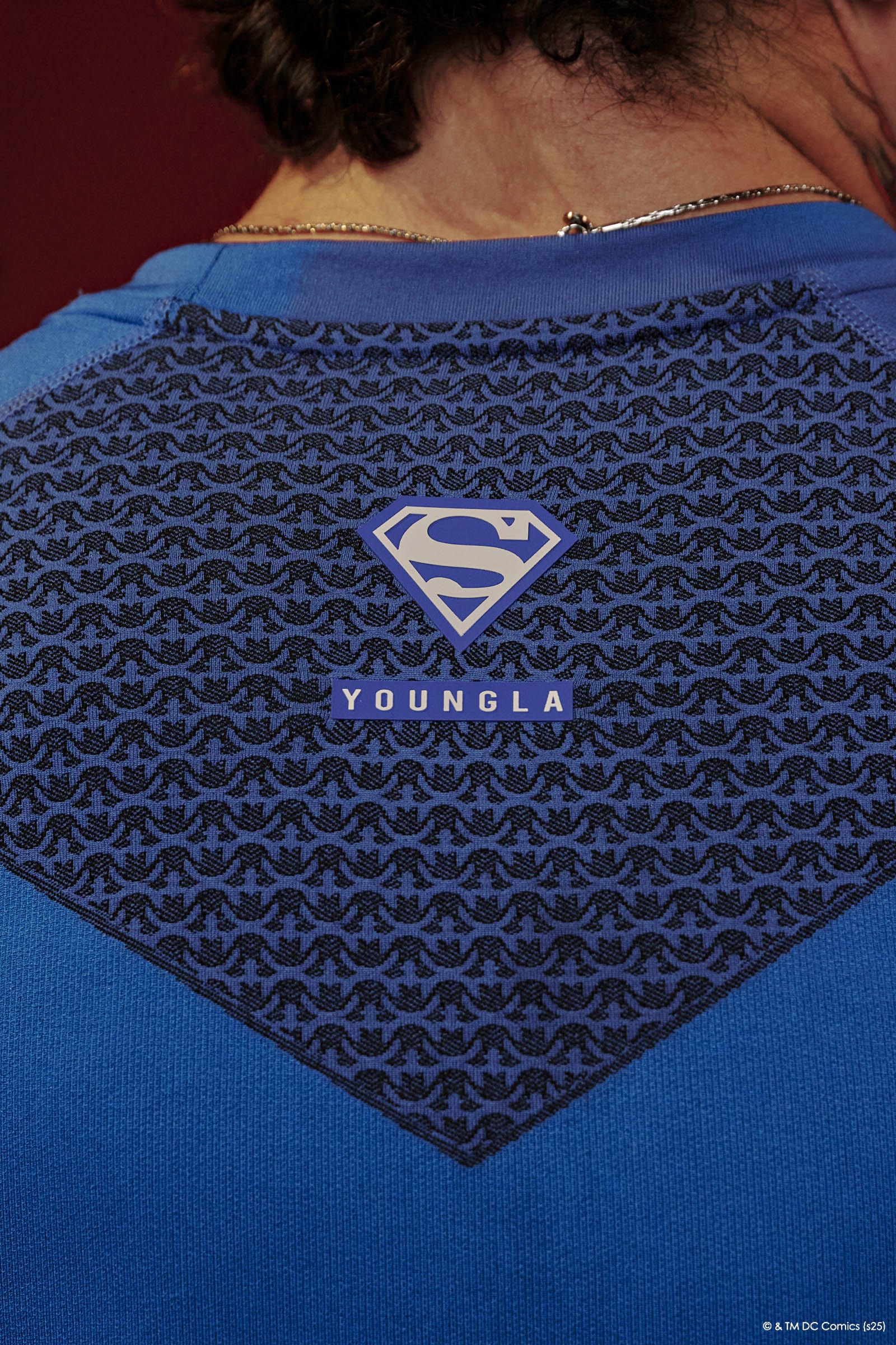 4117 - Superman Compression Tees