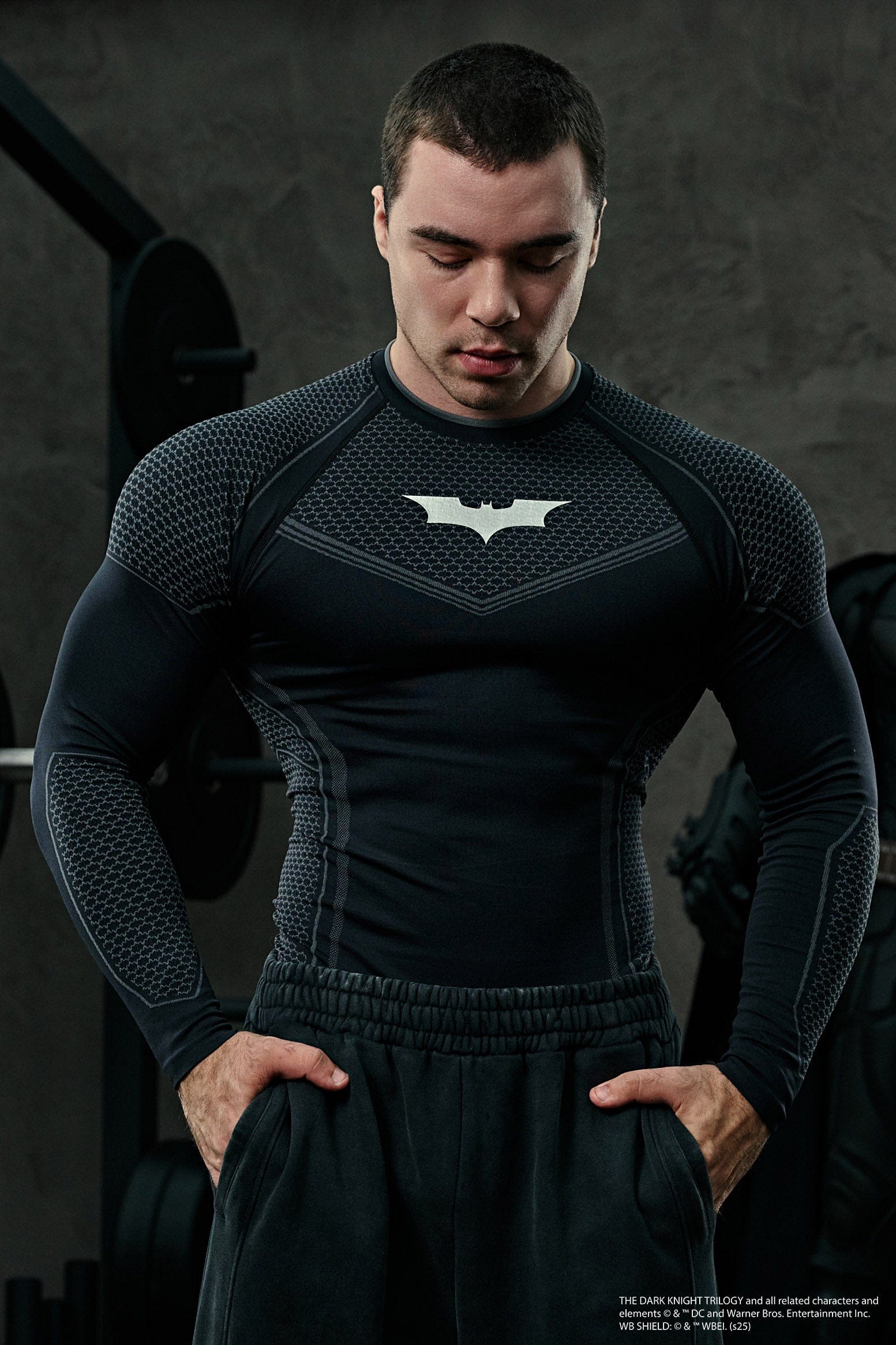 8004 - Batman Compression Longsleeves